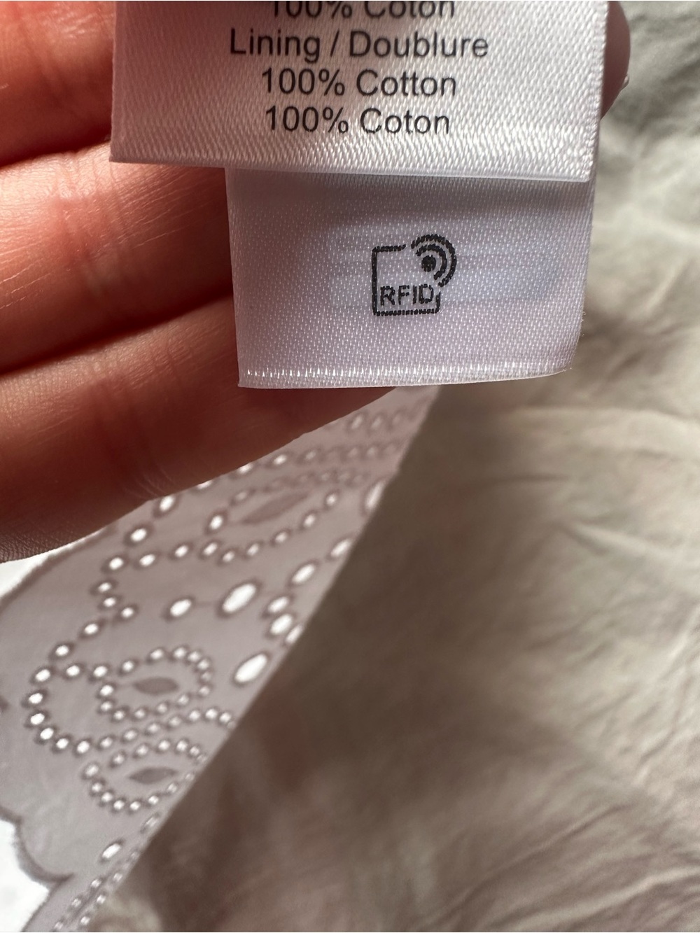 Veronica Beard Romantic Eyelet Midi Dress White Cotton Sleeveless Size 8 - Picture 4 of 13